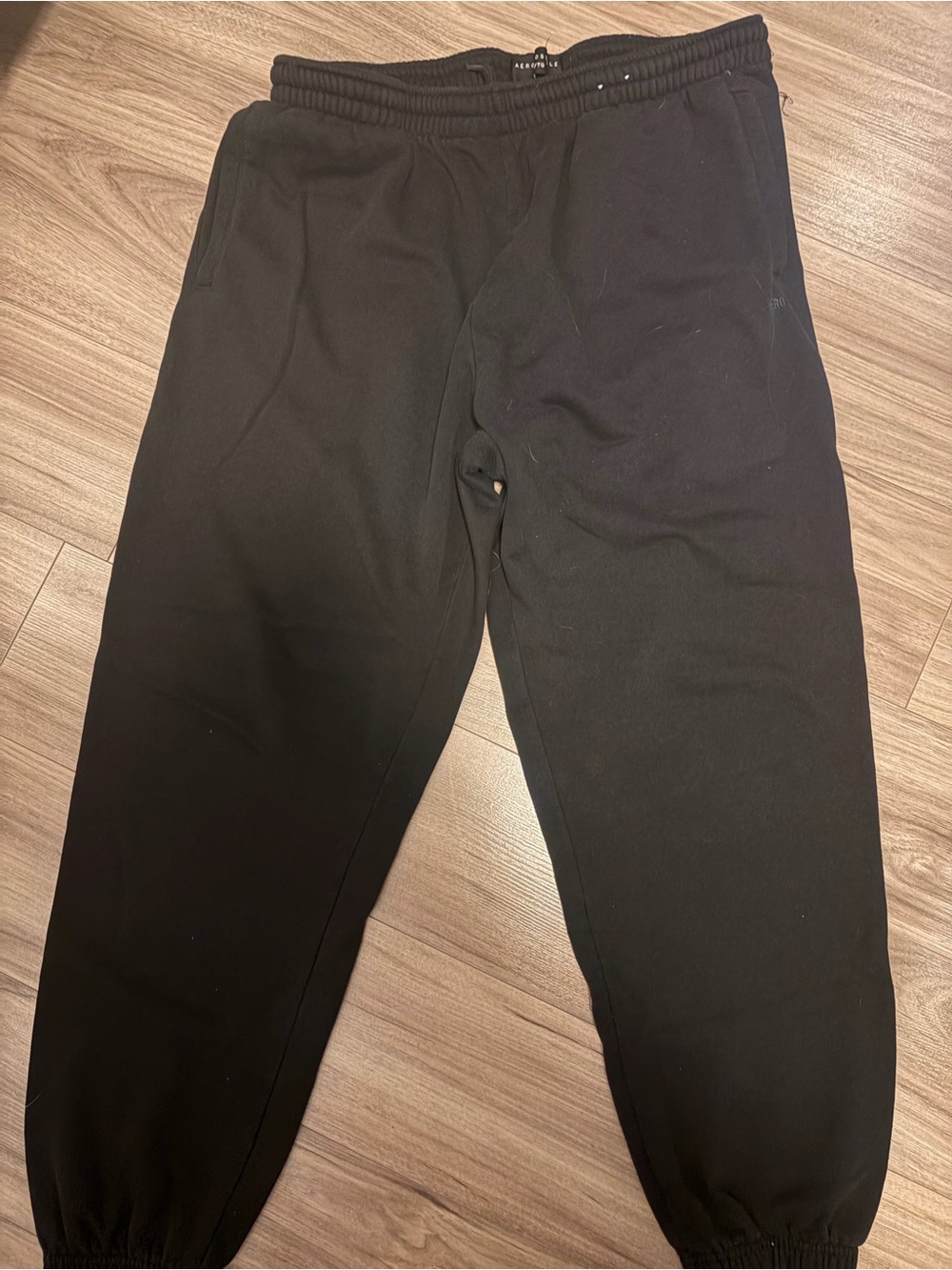 Women’s Aeropostale Black Jogger Pants - Comfortable Elastic Waist